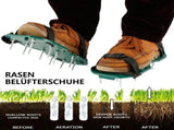 Aerator Shoes,Lawn Aerator Spike Shoes 3 Straps With Strong Metal Buckle Heavy Duty Spikes Foot V1369-AZ3-W-12627