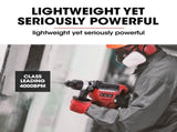 Baumr-AG 1500W Pro-Grade Electric Rotary Jackhammer Hammer Drill, with 2 Bonus Chisels, 3 Drill Bits V219-BAJHTL01A