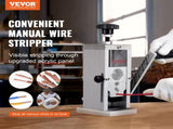 Manual Wire Stripping Machine, 0.06''-1.5'' Copper Stripper with Hand Crank or Drill Powered, V952-BXJYSS11538MMUD21V0