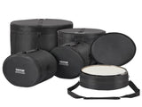 5-Piece Drum Bag Set, 1680D Oxford Fabric, Padded Drum Bags and Cases with 4.92 ft Detachable V952-GSNB1680DNJB9TCZYV0
