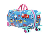 BoPeep Kids Ride On Suitcase Children KD1059-17