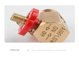 Air Tank Repair Kit W/Safety Valve, Pressure Gauge and 4 Feet Hose Assembly for Portable Carry V1189-LWWAL-20260325-00492
