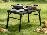 Levede Camping Table Mesh Desktop Lightweight Portable Folding Grill Desk OD1070-BK-AU