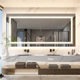 Interior Ave - 120 x 80cm Rectangle Frameless LED Bathroom Mirror V355-IA-RWM-12080