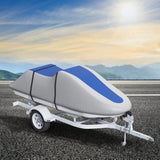 Jet Ski Cover 320-342 cm Trailerable Waterproof PWC Cover, Heavy-duty 600D Marine Grade PU Oxford V952-MTTZ600D1261S5O7FV0