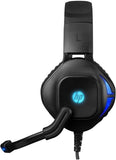 HP DHE-8002 Wired Gaming Headset for PC / Laptop -USB 3.5mm with LED V28-ELEHPDHE8002