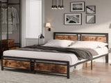 Levede Metal Bed Frame Queen Mattress BF1033-Q