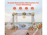 Standing Artificial Flowers Arrangements 4 PCS, 450 mm Tall Faux Flower Decorations for Wedding V952-ZSHQDLSCS175RY2Y4001V0