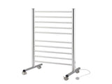 Devanti 10-Bar Freestanding Heated Towel Rail 3-5 Mins Fast Heating Electric Towel Warmer for TW-C-8T-STA1