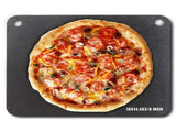 Pizza Steel, 16" x 14.5" x 3/8" Pizza Steel Plate for Oven, Pre-Seasoned Carbon Steel Pizza Baking V952-FXPSPSGB1614E7DC4V0