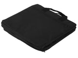 Folding Cushion Outdoor Portable Adjustable Camping Cushion Chair with Backrest Black V1294-YM0901-3111200316211