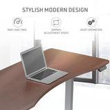 FORTIA Sit To Stand Up Standing Desk, 160x75cm, 72-118cm Electric Height Adjustable, Ergonomically V219-ADKASTFO6WLSA