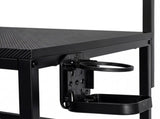 Levede Gaming Table Spacious Wear Resistan Stable Computer Desk Earphone Hook DH1078-BK-AU