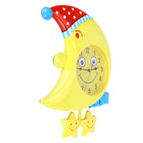 Wall Clock Cartoon Silent Non Ticking Decorative Wall Clock for Kid's Bedroom Studyroom Decor V1294-YM0721-3115210022711