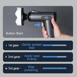 Double Action Car Polisher Electric Car Buffer Polisher Quiet Operation Under 60dB Ideal For Home V1366-AZ2-W-16958