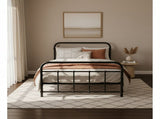 Artiss Bed Frame Metal Bed Frame LEO - Single MBED-C-LEO-S-BK
