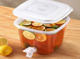 Water Dispenser - 3.5L Water Dispenser with Lid - Water - Drink Bucket - Beverage Machine with V1188-MS101-03199-1