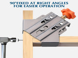 2pcs Stainless Steel Right Angle Clamp, 90 Degree Right Angle Clamp for Woodworking, Photo Framing V1259-DP01-A-4126