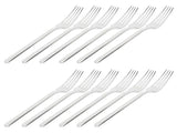 12Pcs 316 Stainless Steel Fork Dinner Fork Set Supplies for Kitchen Dining Room Daily Use V1294-YM0721-3118210038011