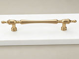 96mm Hole Spacing Vintage Tapered End Bar Cabinet Pull 4pcs V1221-XM-LB335-GM22