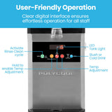 POLYCOOL 12L Single Tank Commercial Slush Machine, Digital Control Panel, SAA Approved, Juice and V219-FDSSLSPY12LB