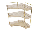 3 Tier Makeup Shelf Organizer Easy Access Aesthetic Corner Bathroom Countertop Organizer for V1294-YM0710-3112230081612