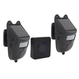 Wireless Driveway Doorbell Solar Powered Infrared Doorbell Home Security Motion Sensor Alarm with 1 V1294-YM0901-3114230088411
