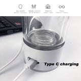 300ml H2 Hydrogen Water Bottle Alkaline Ionizer High compatibility AU V891-ZY-H2BOTTLE-X1