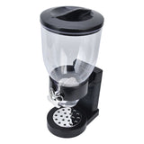 Grain Dispenser 17.5oz Transparent Safe Rice Storage Container with Rubber Base for Grain Rice V1294-YM0523-3118220021811