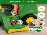 John Deere Sit N Scoot Activity Tractor Kids Ride On Toy with Sounds JD-35206