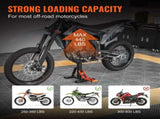 Dirt Bike Lift Stand, Motorcycle Jack Lift Stand 440 lbs Capacity and Hydraulic Lift Operation, V952-YYSJZJCJH440LGJQLV0