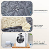 Cover of Sofa 100 Waterproof Gray, 130, Sofa Chats, Chiens Cover of Bed Convient Aux Enfants Cover V1237-MS-626-461