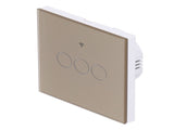 For Tuya Zigbee Light Switch 3Gang EU Remote Control Touch Switch 100240V 50HZ/60HZ V1294-YM0901-3113210139113