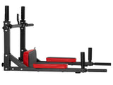 Multifunctional Pull Up Bar, Wall Mounted Chin Up Bar Dip Station for Home Gym, Heavy Duty Steel V952-QTYTXSJBGSDG88IUW001V0