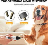Pet products Silent Groom Pro Nail 2025 New Dog Nail Trimmer, USB Rechargeable Pet Nail V1107-NAIL GRINDER