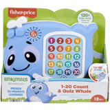 Fisher-Price Linkimals 1-20 Count & Quiz Whale Learning Toy V563-194735093632