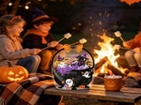 50 Pcs Halloween Candy, Reusable Zipper Pouches with Handles, Cauldron and Pumpkin Shaped Favor V1369-AZ3-W-14889