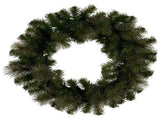 Christabelle 61cm Christmas Wreath LED Lights Glittery Gold Pine Front Door Decoration Ornament 112_SENGG61