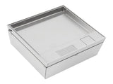 Recessed Flat Hidden Socket Kit Professional American Style Stainless Steel Waterproof Floor V1294-YM0901-3114240047411