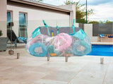 Pool Float Storage Bag Pool Storage Bag Pool Toy Storage Pool Bag Large Hanging Net Bag V1370-AZ4-14973
