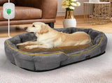PaWz Electric Pet Heater Bed Heated XL Grey X-Large PT1136-XL-GY
