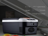 10L Portable Electric Cooler & Warmer Car Fridge with Digital Display 12V/240V Dual Power for V888-ELOSUNG44503