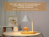 Dimmable Candle Warmer Lamp Scented Candles Wax Melt Lantern Bedroom Table Lamp with 2/4/8H Timer V1294-YM0901-L6948