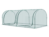 Crop 2.48 x 1.2 x 1.2 m Plant Protection Tent with Zippered Door, Wind-Resistant Tall Crop V952-ZZBHZ1PCS984ZQZ2F001V0