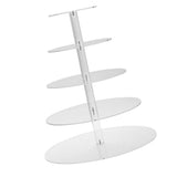 Cupcake Stand Multi Round Tiers Transparent Acrylic High Stability Cupcake Tower for Display Serving V1294-YM0626-3118220330413