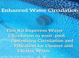 Pool Inlet Strainer Water Jet Connector Kits Compatible with Intex Above Ground Pool Strainers V1107-125-21686