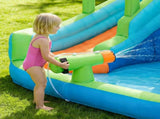 Inflatable Bounce House, 3.4 x 3.74 x 2.13 m Inflatable Bounce House Water Slide, Bouncer Castle V952-CQCBKWSLXSCG0IQ90001V3