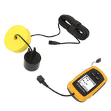 Portable Fish Depth Finder LCD Display Handheld Fish Finder 200khz Sonar Frequency Castable Kayak V1294-YM0901-3113240004311
