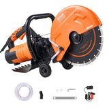 30.48cm Electric Concrete Saw Wet/Dry Saw Cutter with Water Pump and Blade V952-DDHNTJ1800W12HEK8V3