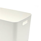 Organizer Bins PET White Large Capacity Multifunctional with Handles Pantry Storage Bins for V1294-YM0901-3117240058811
